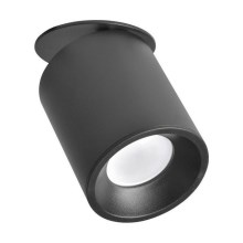 Ugradbena reflektorska svjetiljka HARON 1xGU10/10W/230V crna