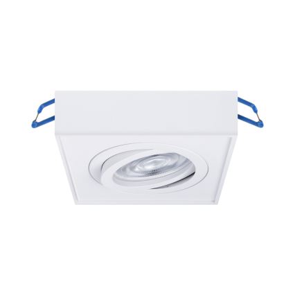 Ugradbena reflektorska svjetiljka NUSA 1xGU5,3/MR16/50W/12V uglast bijela