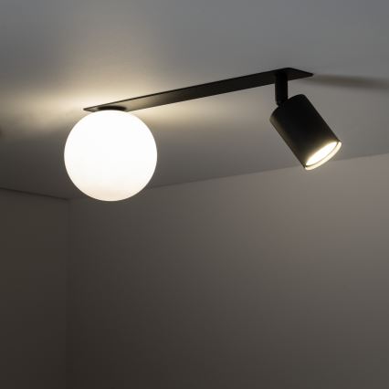 Ugradbena reflektorska svjetiljka VOX 1xG9/8W/230V + 1xGU10/10W crna