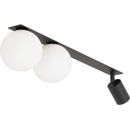 Ugradbena reflektorska svjetiljka VOX 2xG9/8W/230V + 1xGU10/10W crna