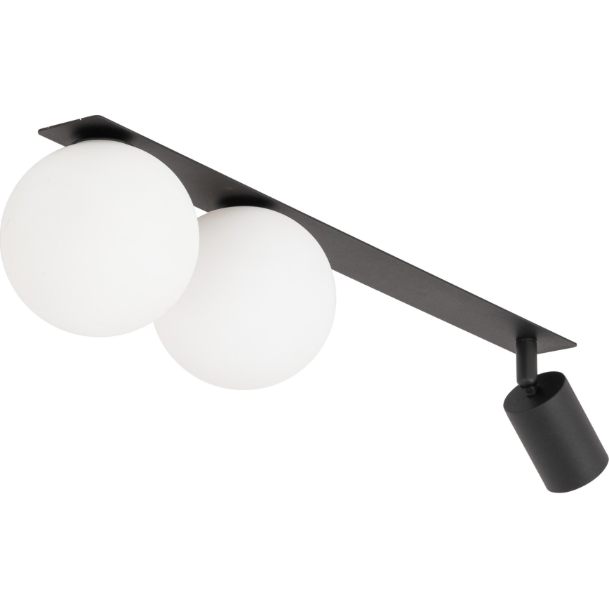 Ugradbena reflektorska svjetiljka VOX 2xG9/8W/230V + 1xGU10/10W crna