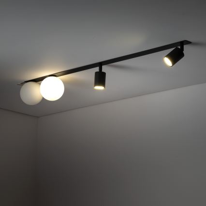 Ugradbena reflektorska svjetiljka VOX 2xG9/8W/230V + 2xGU10/10W crna