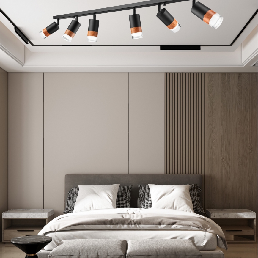 Ugradna svjetiljka AURORA 6xGU10/10W/230V 117 cm