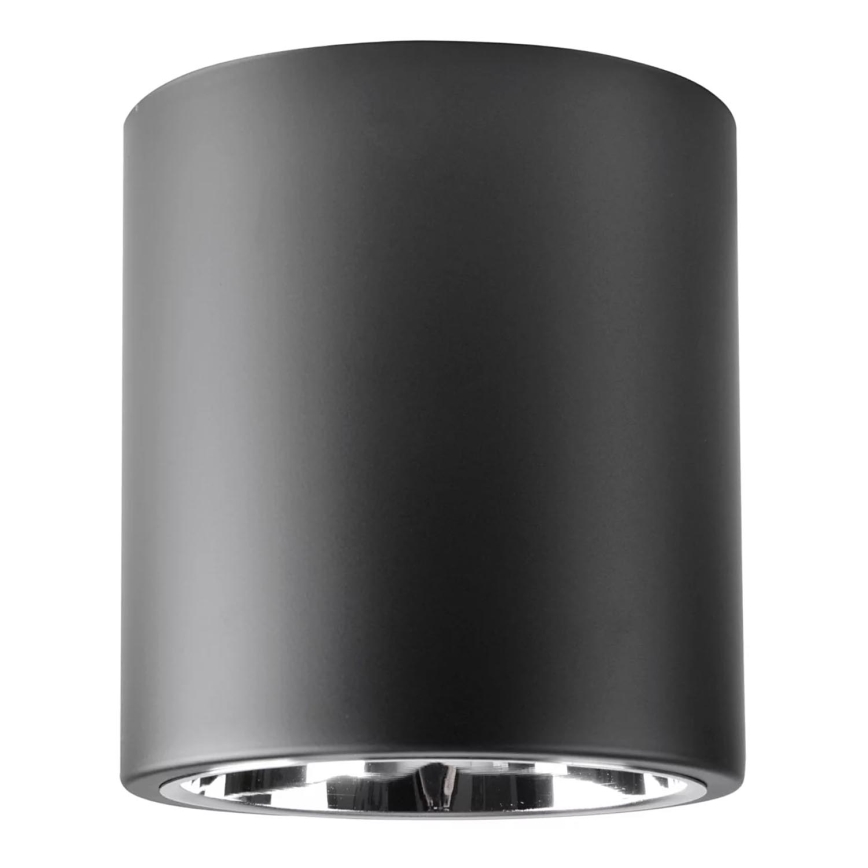 Ugradbena svjetiljka JUPITER 1xE27/20W/230V promjer 16,5 cm crna