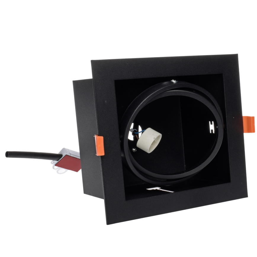Ugradbena svjetiljka PLAZA AR111 1xGU10/12W/230V crna