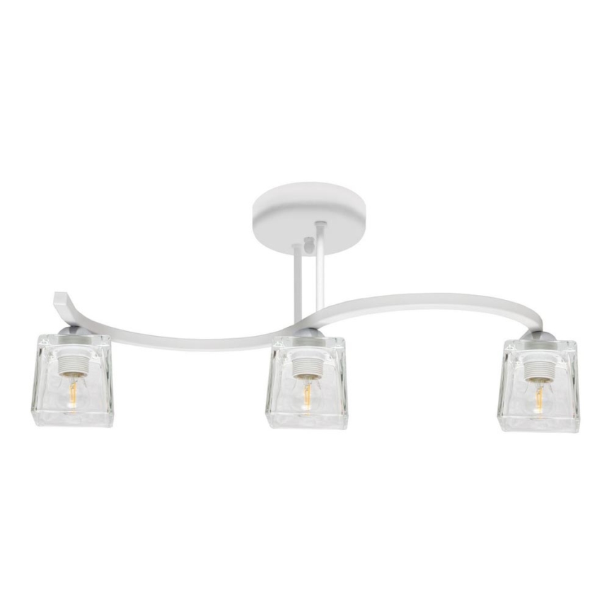 Ugradbeni luster SANTOS 3xE27/15W/230V bijela
