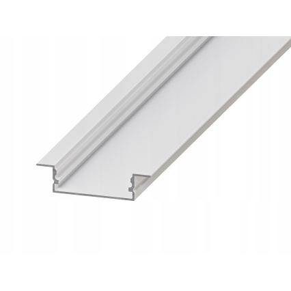 Ugradbeni profil za LED trake, 1 m, bijeli