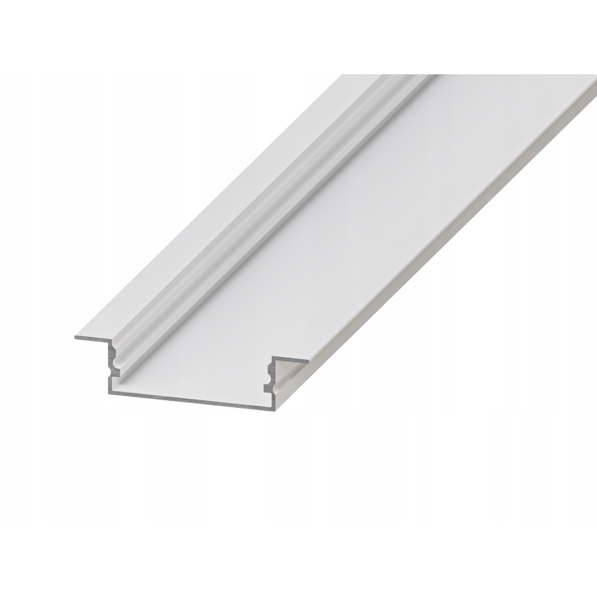 Ugradbeni profil za LED trake, 1 m, bijeli