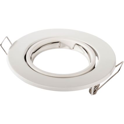 Ugradna stropna svjetiljka 1xGU10/MR16/10W/230V, Ø 9 cm, bijela