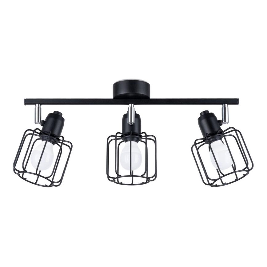 Ugradna svjetiljka BELUCI 3xE14/40W/230V crna