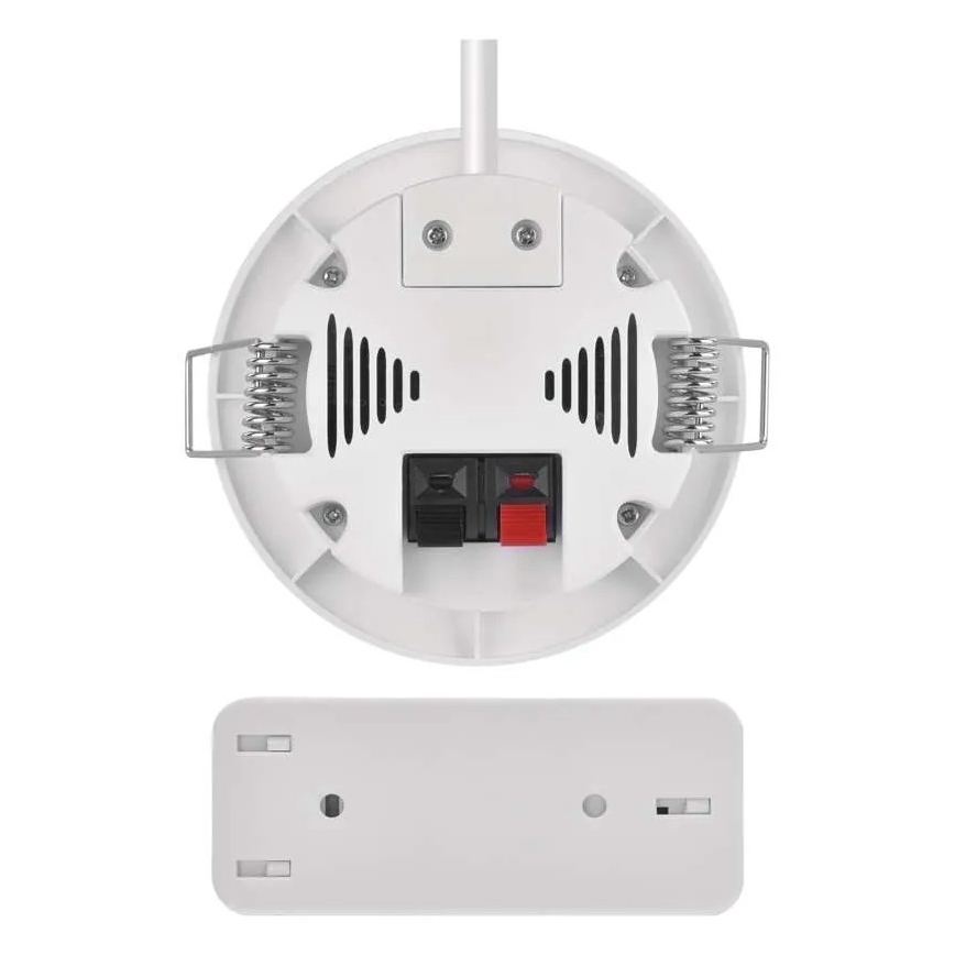 Ugradno bežično zvono 230V + 1xCR2032 bijelo