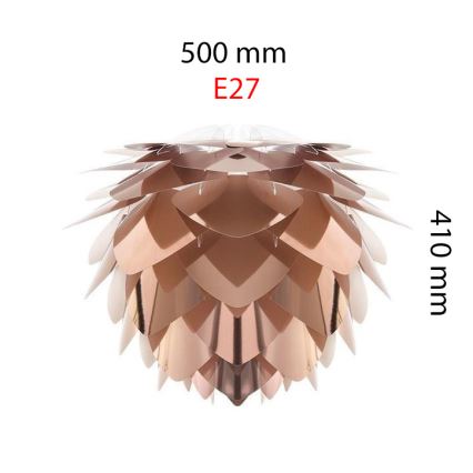 Umage 2030 - Abažur za luster, stolnu i podnu lampu SILVIA medium E27 500x410 mm