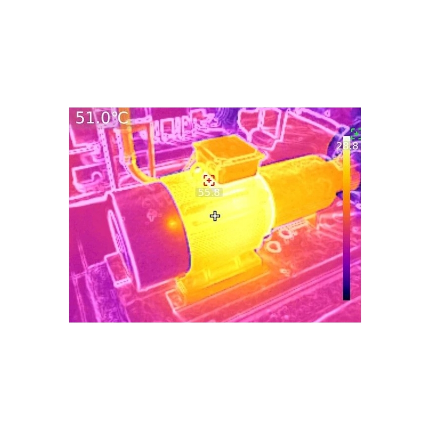 Uni-T UTi720V - Termovizijska kamera 5200 mAh 640x480 px 3,7V IP54