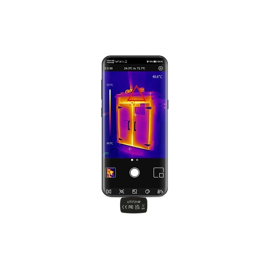 Uni-T UTi721M - Termalna kamera USB-C