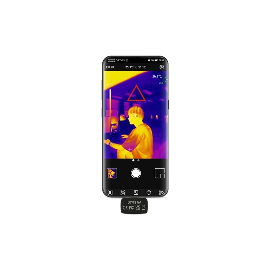Uni-T UTi721M - Termalna kamera USB-C