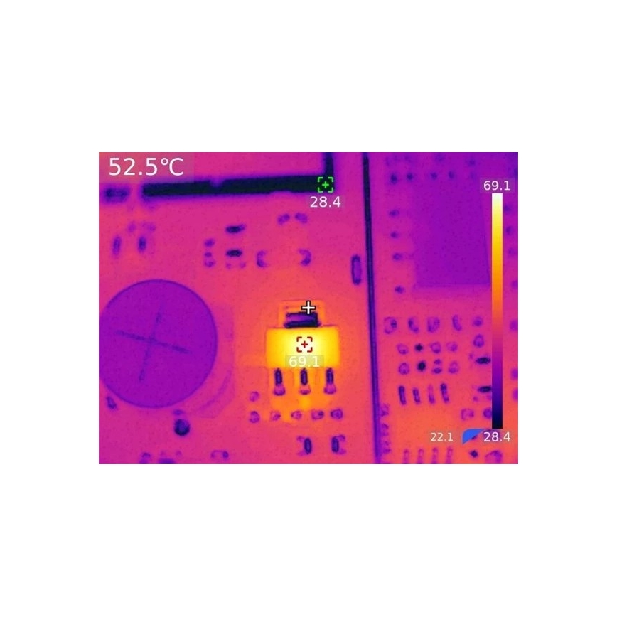 Uni-T UTi730V - Termovizijska kamera 5200 mAh 640x480px IP54