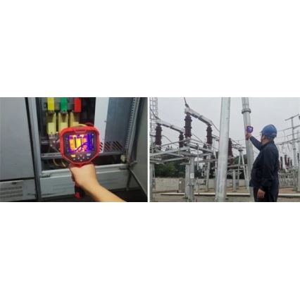 Uni-T UTi740H - Termalna kamera 5200 mAh 384x288 px 3,7V Wi-Fi IP54