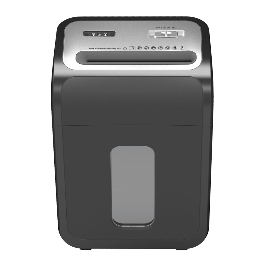 Uništavač dokumenata A4, kapacitet 22 l, 230 V, crne boje