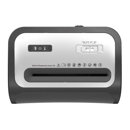 Uništavač dokumenata A4, kapacitet 22 l, 230 V, crne boje