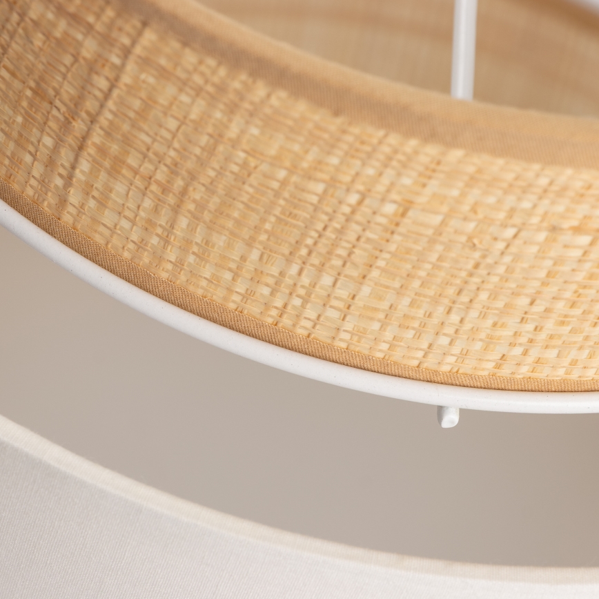 Univerzalni abažur KERIA Ø 30 cm bež/bijela