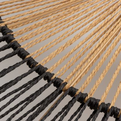 Univerzalni abažur KERIA, Ø 80 cm, smeđa/crna