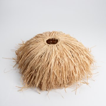 Univerzalni abažur za svjetiljku KERIA, promjer 40 cm, smeđe boje