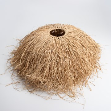 Univerzalni abažur za svjetiljku KERIA, promjera 60 cm, smeđi