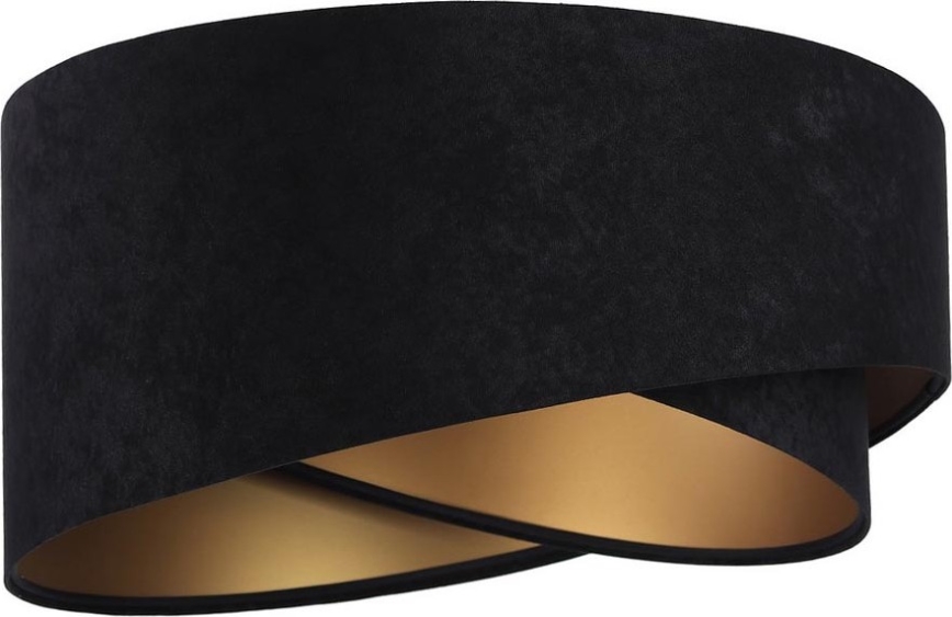 Univerzalni sjenilo GALAXY E27 promjera 45 cm crno/zlatno