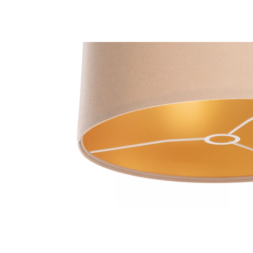Univerzalni sjenilo STANDART E27 promjera 45 cm bež/zlatna