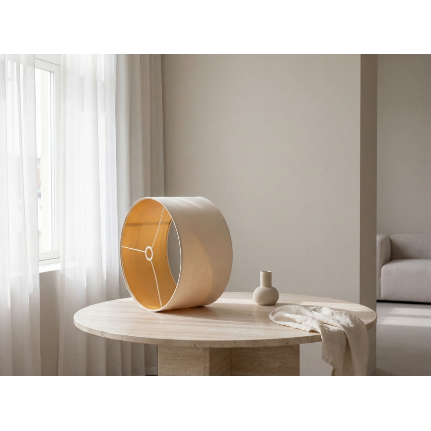 Univerzalni sjenilo STANDART E27 promjera 45 cm krem/zlatna