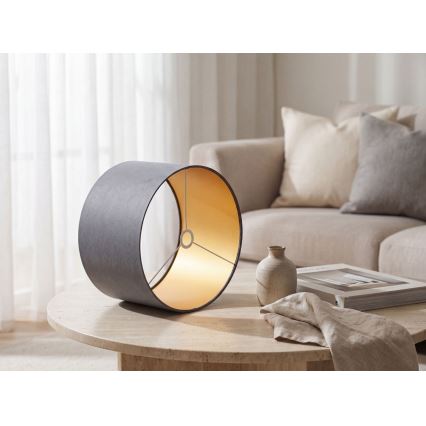 Univerzalni sjenilo STANDART E27 promjera 45 cm siva/zlatna