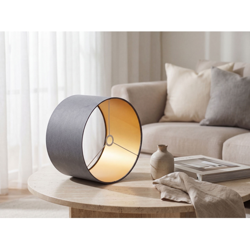 Univerzalni sjenilo STANDART E27 promjera 45 cm siva/zlatna