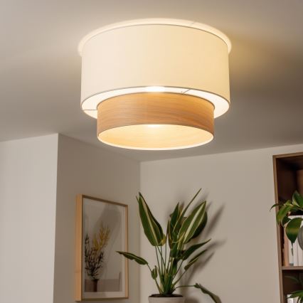 Univerzalno sjenilo KERIA Ø 50 cm bijelo/bež