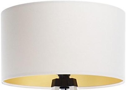 Univerzalno sjenilo STANDART E27 pr. 45 cm bijela/zlatna