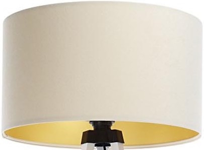 Univerzalno sjenilo STANDART E27 pr. 45 cm krem/zlatna