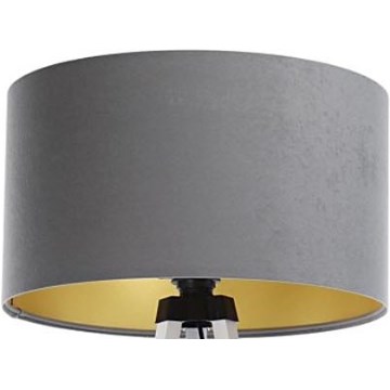 Univerzalno sjenilo STANDART E27 pr. 45 cm siva/zlatna