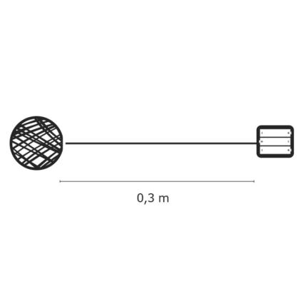 Unutarnja Božićna dekoracija IP20 XMAS 20xLED/2W/4,5V