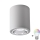 Upravljivo LED RGBW spot svjetlo JUPITER 1xE27/6,5W/230V 2700-6500K Wi-Fi promjer 9,8 cm sivo