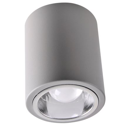 Upravljivo LED RGBW spot svjetlo JUPITER 1xE27/6,5W/230V 2700-6500K Wi-Fi promjer 9,8 cm sivo
