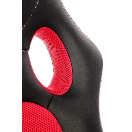 Uredska stolica KENU crna/crvena