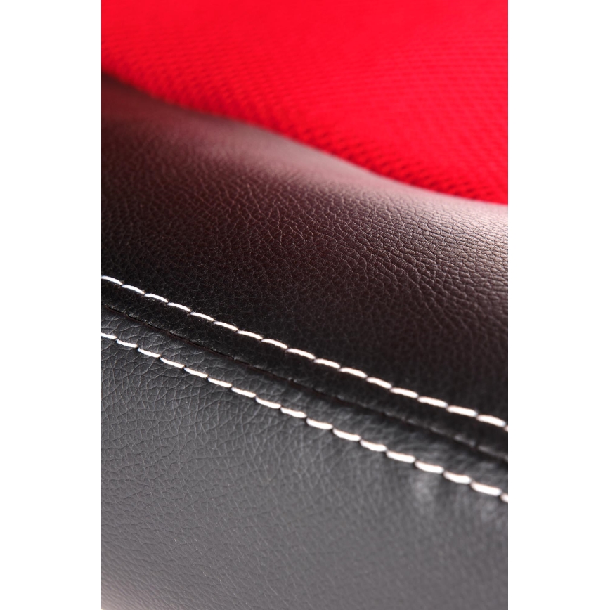 Uredska stolica KENU crna/crvena