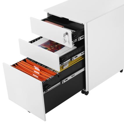 Uredski kontejner SECURIO bijeli