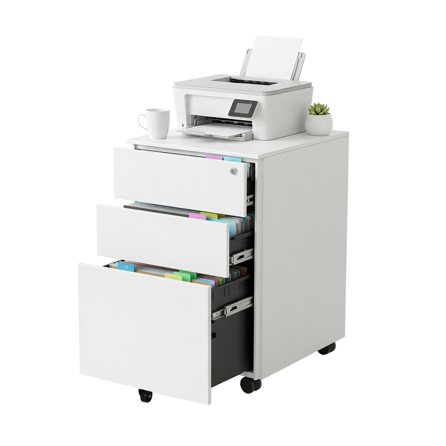 Uredski kontejner SECURIO bijeli