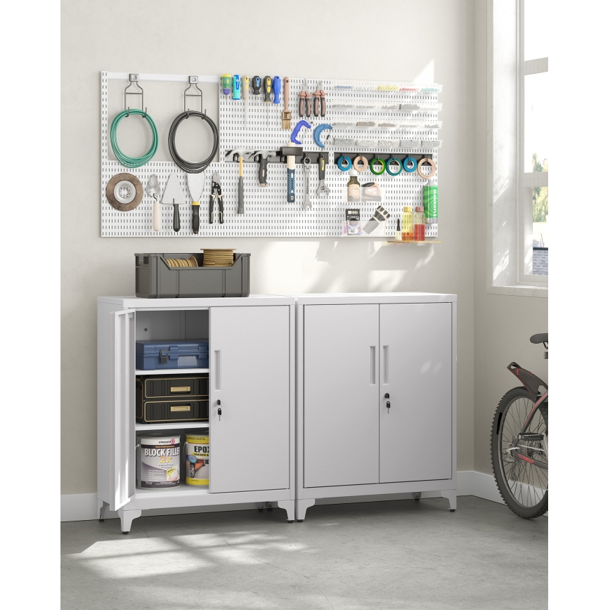Uredski ormar KAZE 80x40 cm bijeli