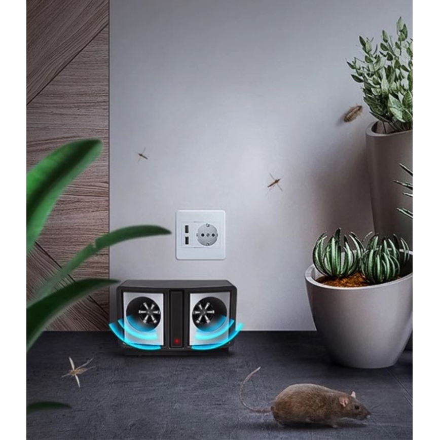 Uređaj za tjeranje kuna i glodavaca 1,5W/230V