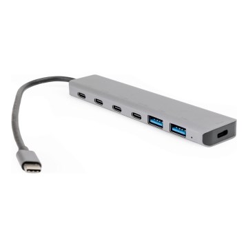 USB-C hub 7 u 1 s Power Delivery 100 W