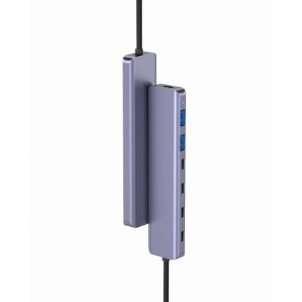 USB-C hub 7 u 1 s Power Delivery 100 W