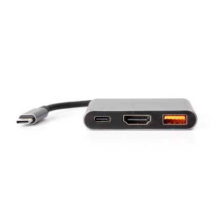 USB hub 3u1 100W HDMI 4K