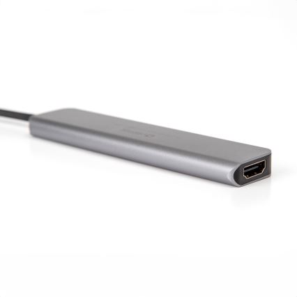 USB hub 7u1 Power Delivery 100W HDMI 4K
