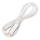USB kabel USB-A / USB-C konektor s LED osvjetljenjem 18W 1m bijela